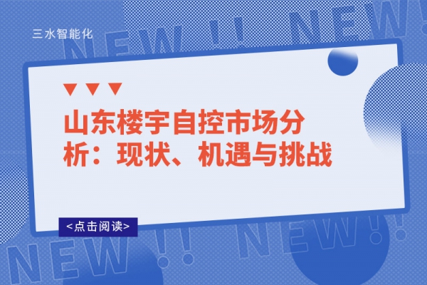 山東樓宇自控市場(chǎng)分析：現(xiàn)狀、機(jī)遇與挑戰(zhàn)